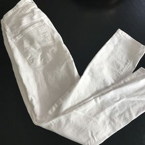 Lucky Brand “Lolita Capri” White jeans